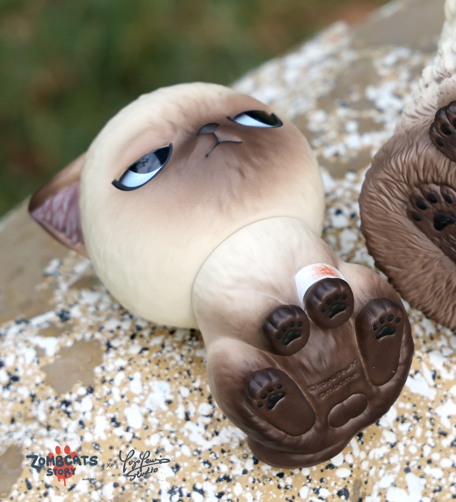 その他 Zombcats SITSIT Morimei yoyo yeung 🐱 Zombcat SIT SIT - Siamese ver. Lottery Start 】 - YOYO YEUNG STUDIO